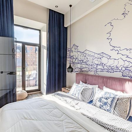 Saksaganskogo Centre Apartment เคียฟ ภายนอก รูปภาพ