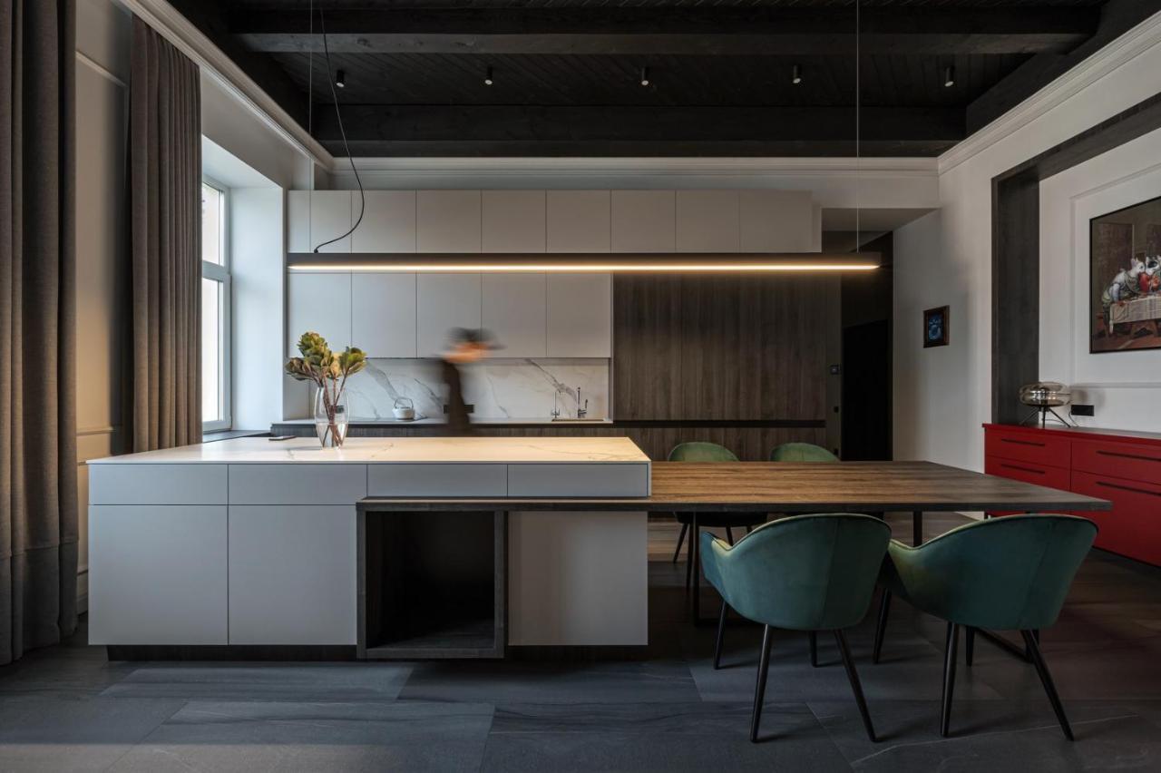 Saksaganskogo Centre Apartment เคียฟ ภายนอก รูปภาพ