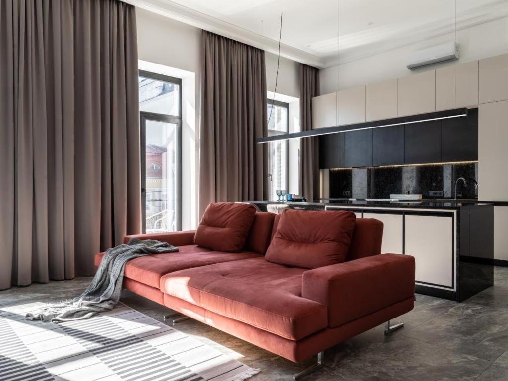 Saksaganskogo Centre Apartment เคียฟ ภายนอก รูปภาพ