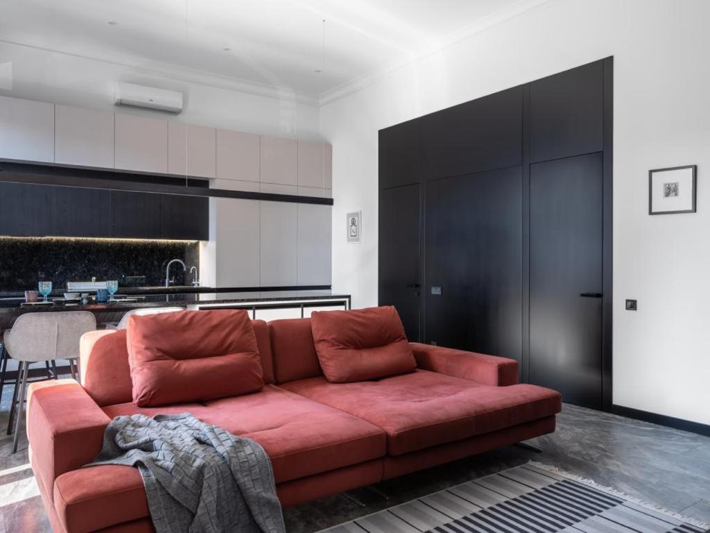 Saksaganskogo Centre Apartment เคียฟ ภายนอก รูปภาพ