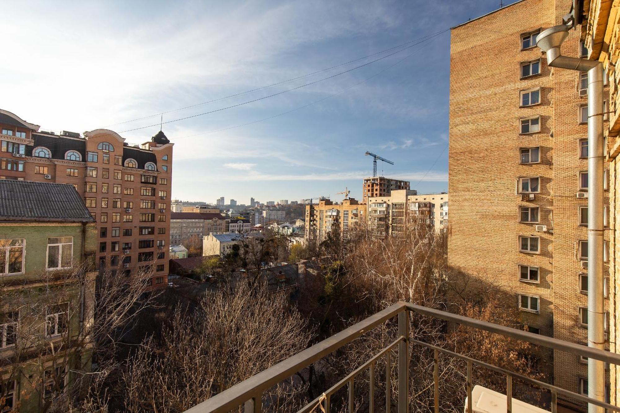 Saksaganskogo Centre Apartment เคียฟ ภายนอก รูปภาพ