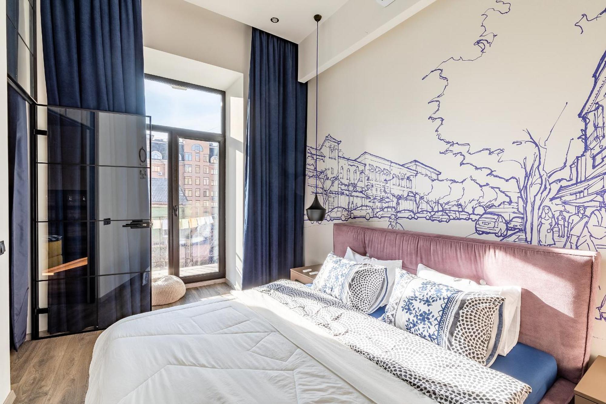 Saksaganskogo Centre Apartment เคียฟ ภายนอก รูปภาพ