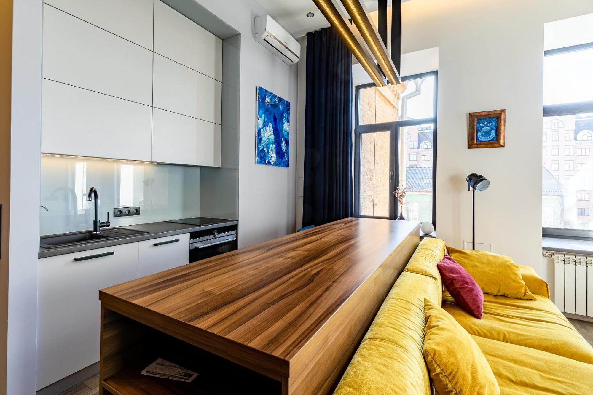 Saksaganskogo Centre Apartment เคียฟ ภายนอก รูปภาพ
