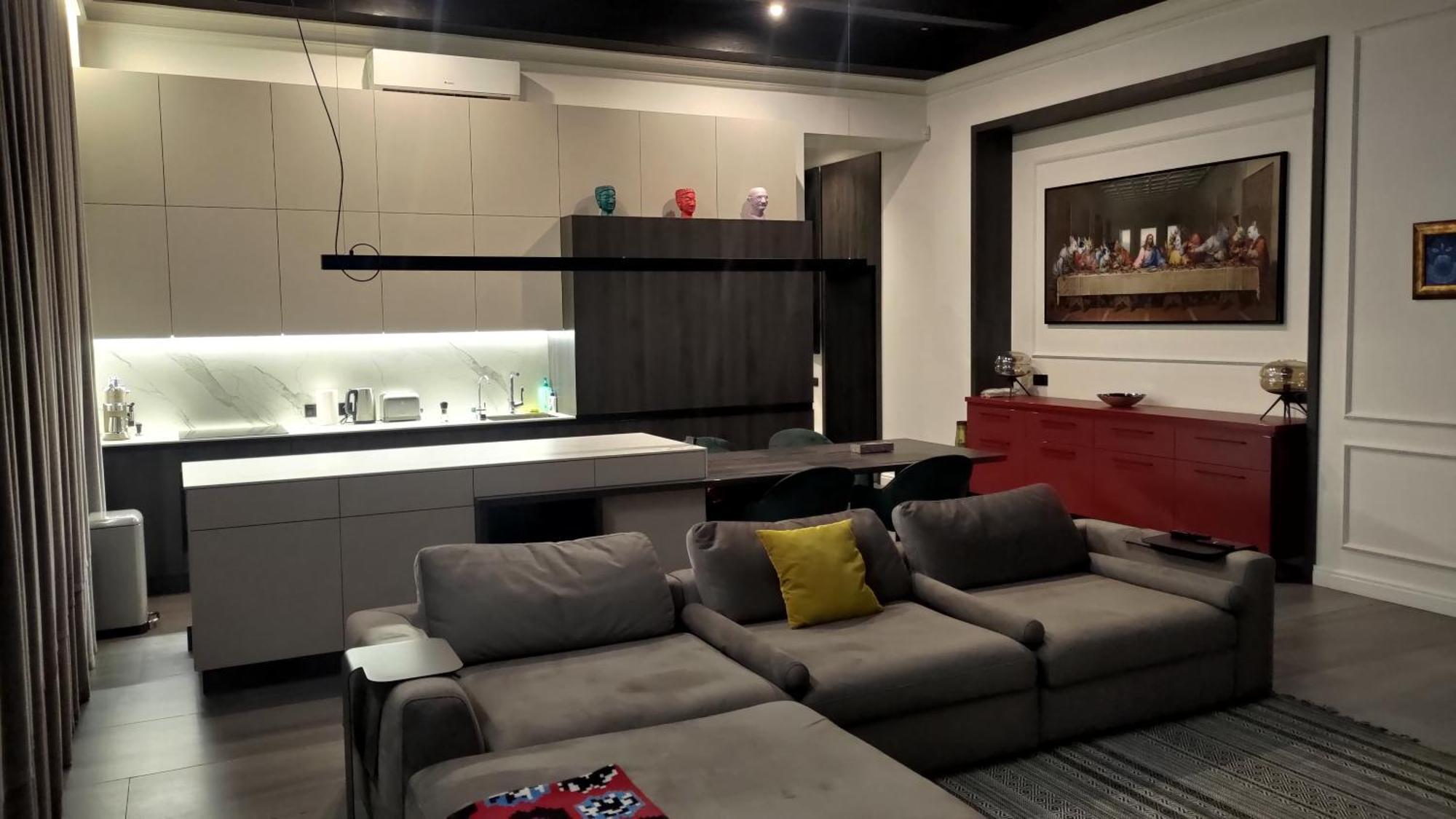 Saksaganskogo Centre Apartment เคียฟ ภายนอก รูปภาพ